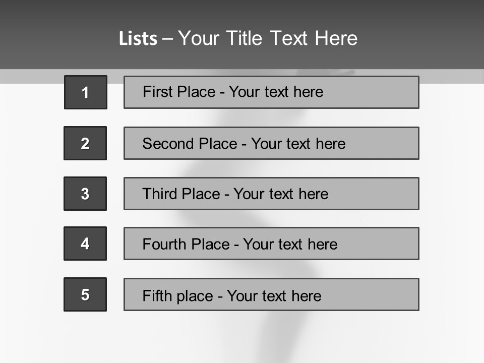 Dance Spirit Behind PowerPoint Template
