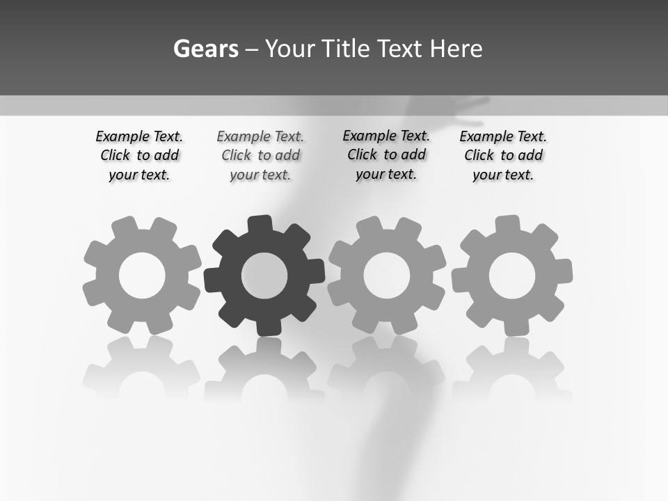 Dance Spirit Behind PowerPoint Template