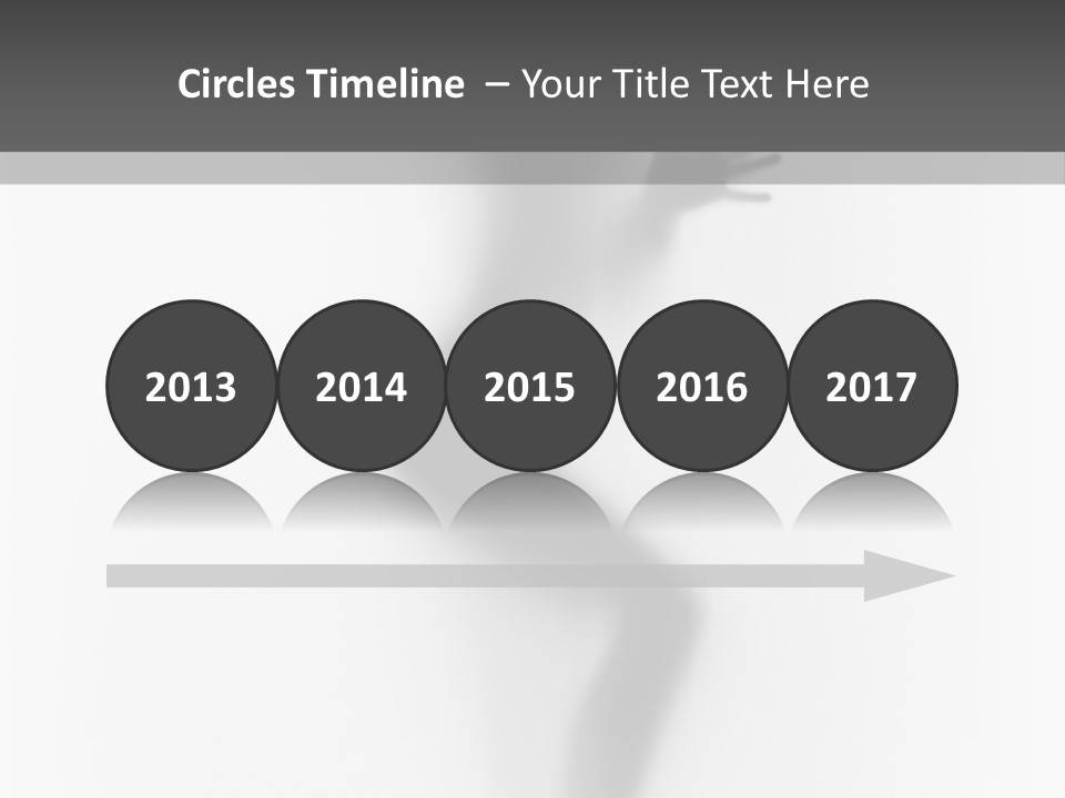 Dance Spirit Behind PowerPoint Template