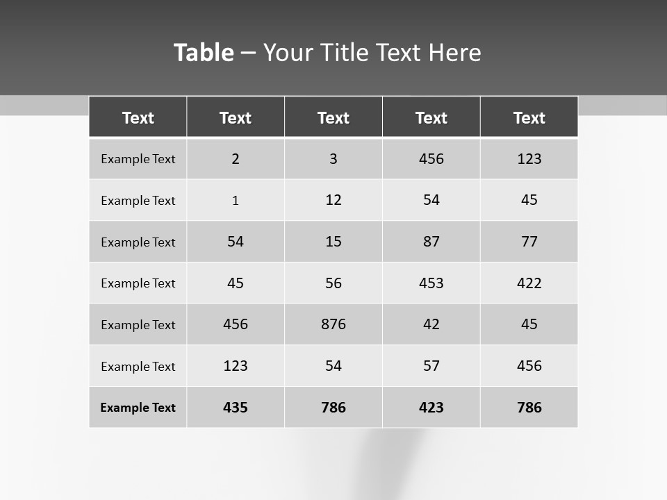 Dance Spirit Behind PowerPoint Template