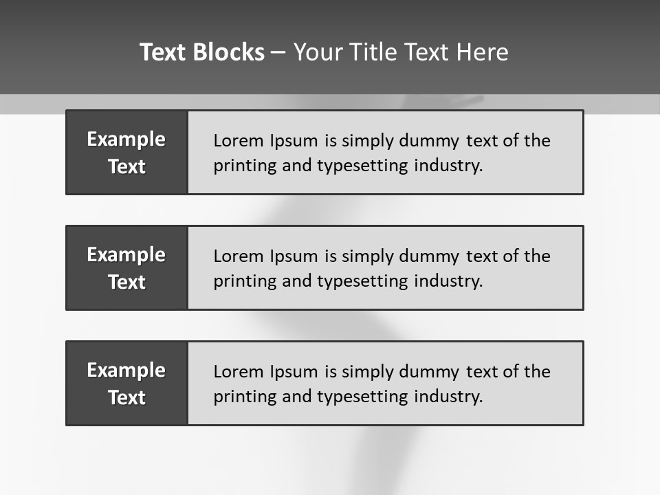 Dance Spirit Behind PowerPoint Template