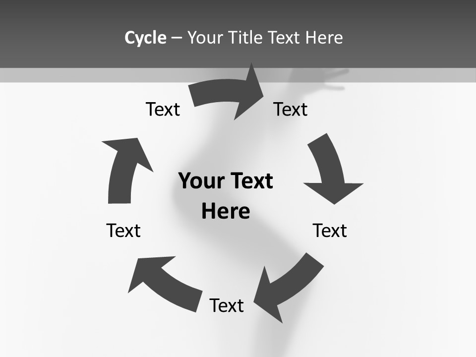 Dance Spirit Behind PowerPoint Template