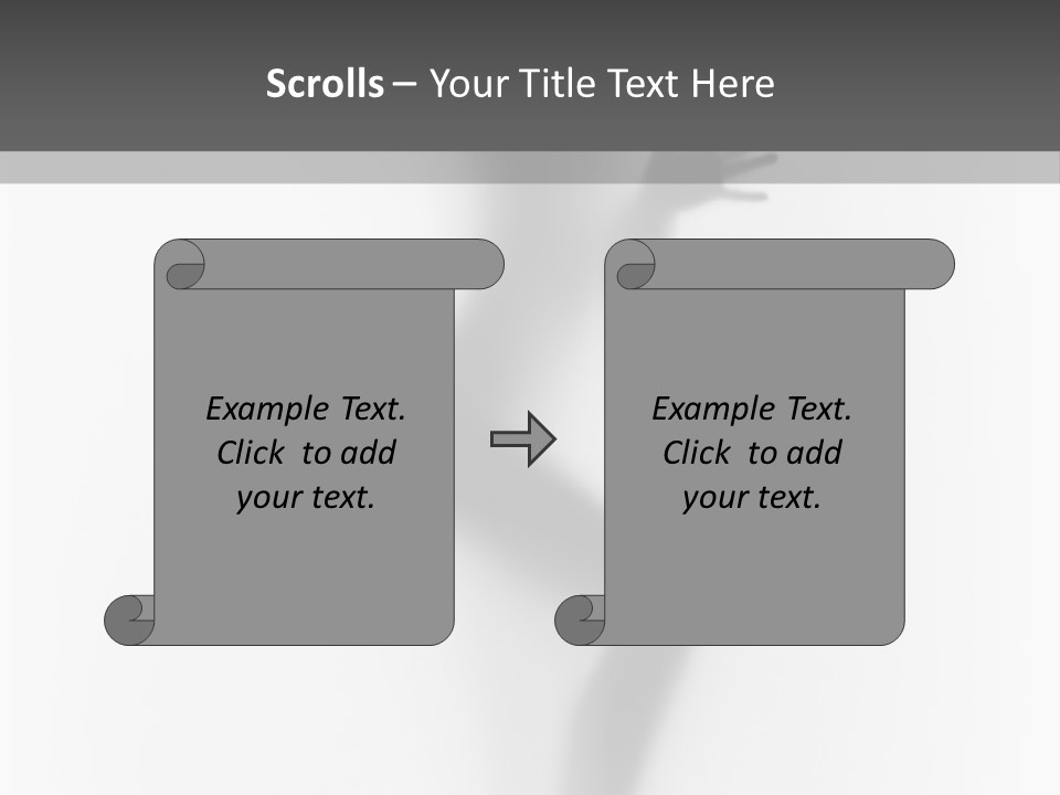 Dance Spirit Behind PowerPoint Template