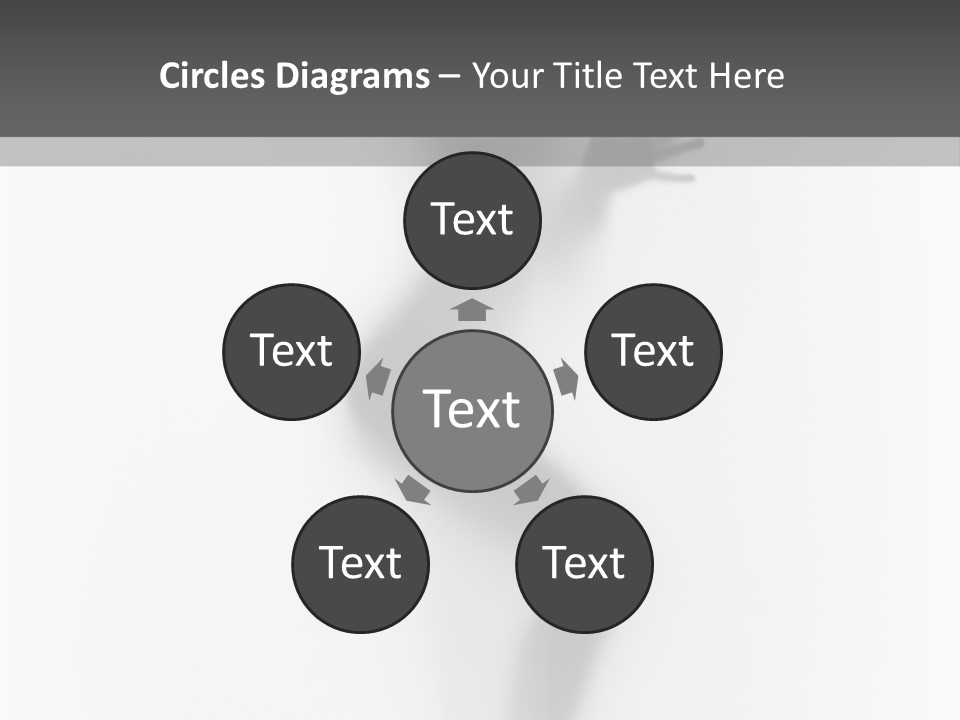 Dance Spirit Behind PowerPoint Template