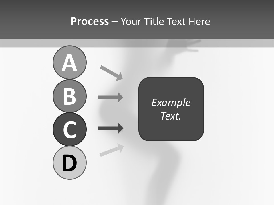 Dance Spirit Behind PowerPoint Template