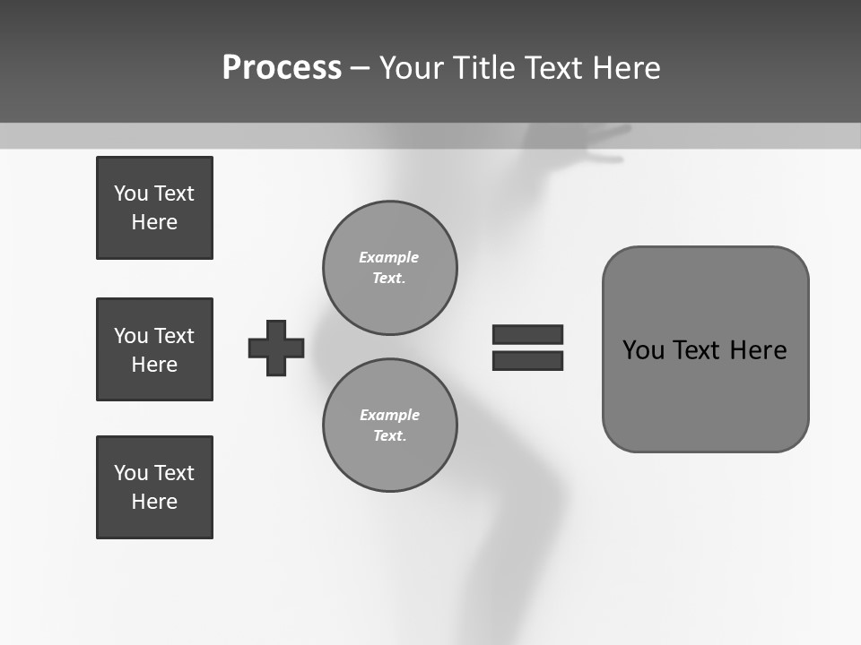 Dance Spirit Behind PowerPoint Template