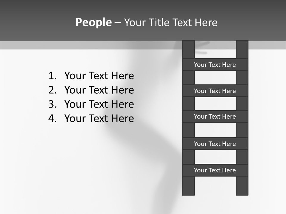 Dance Spirit Behind PowerPoint Template