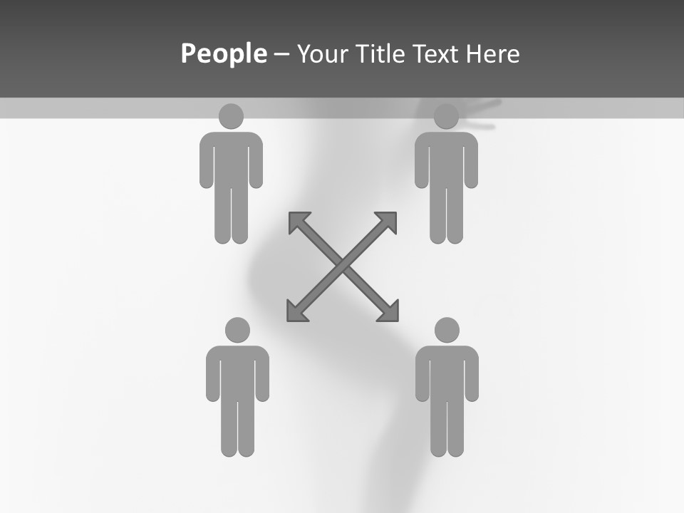 Dance Spirit Behind PowerPoint Template