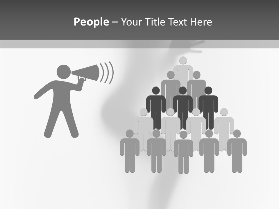 Dance Spirit Behind PowerPoint Template