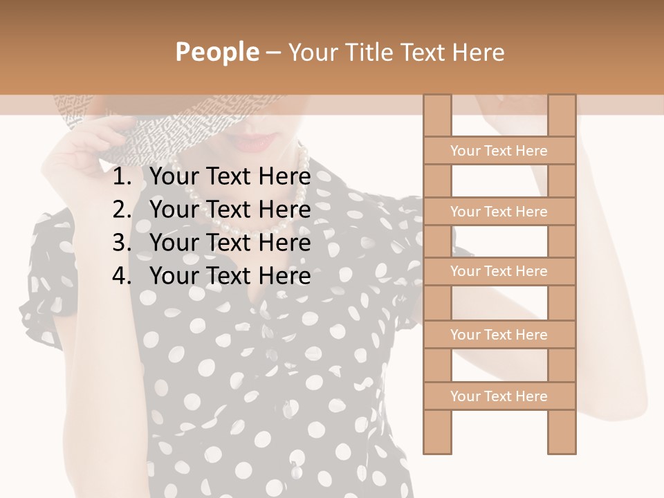 Beautiful People Young PowerPoint Template