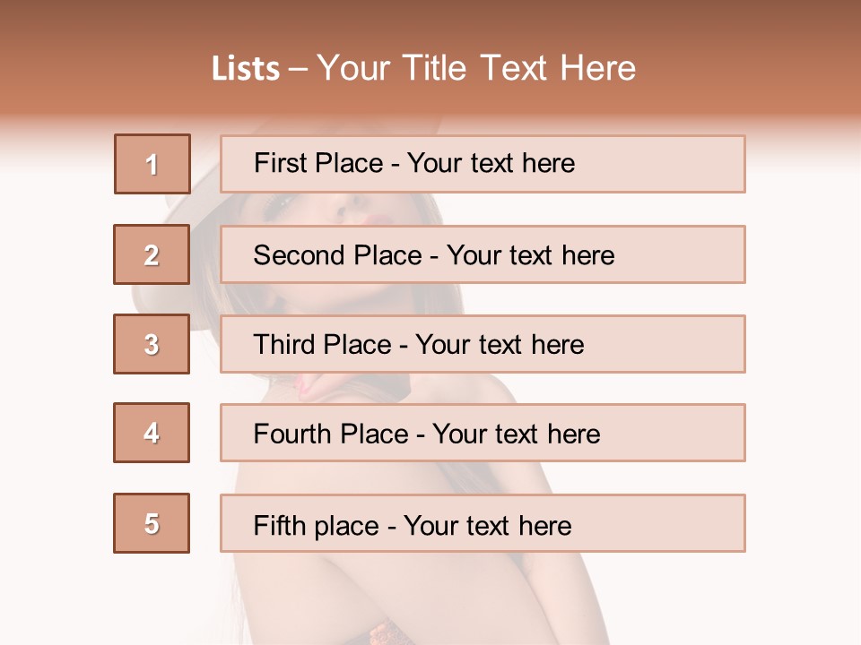 Face Elegant Luxury PowerPoint Template