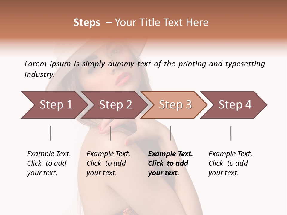 Face Elegant Luxury PowerPoint Template