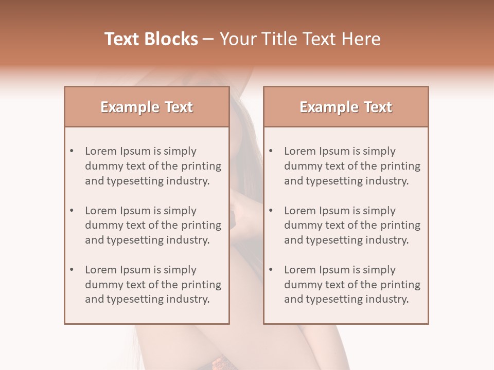 Face Elegant Luxury PowerPoint Template