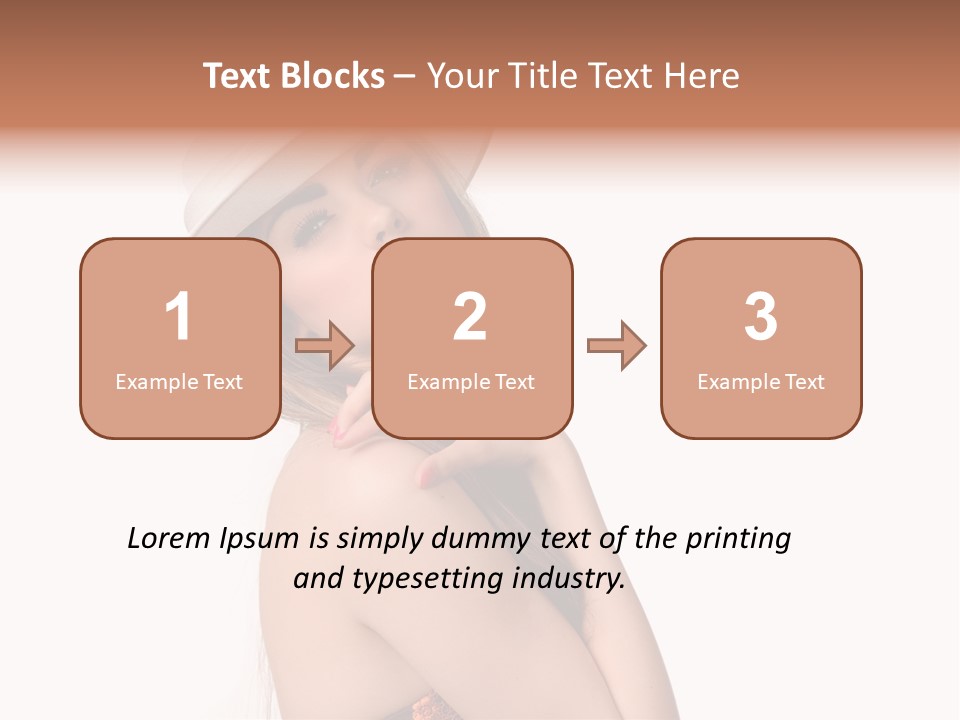 Face Elegant Luxury PowerPoint Template