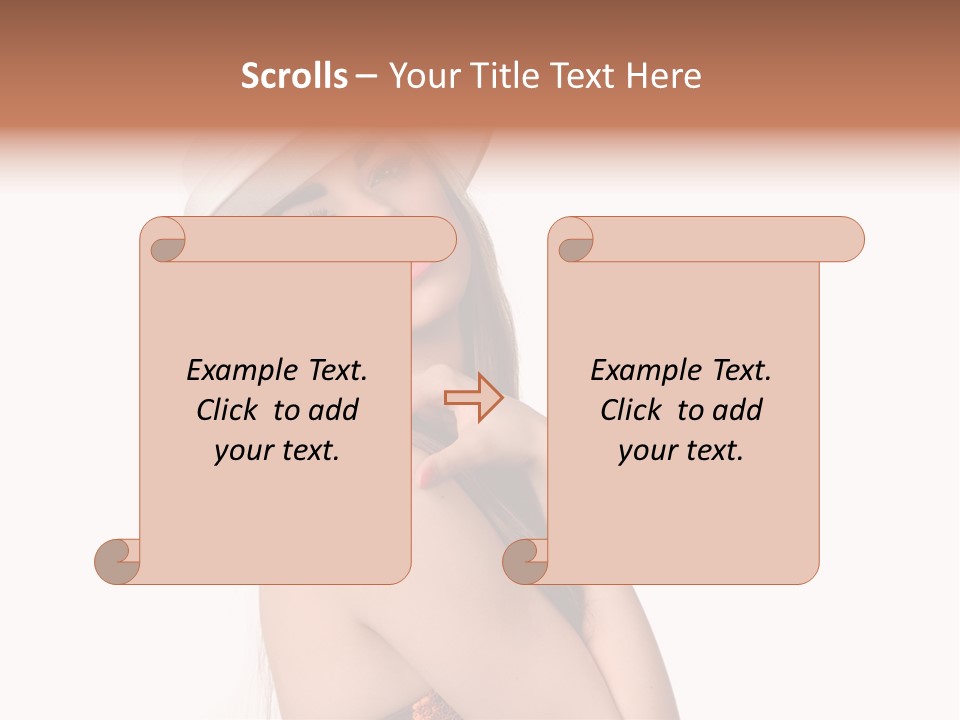 Face Elegant Luxury PowerPoint Template
