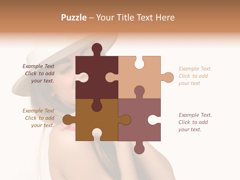 Adult Seductive Women PowerPoint Template