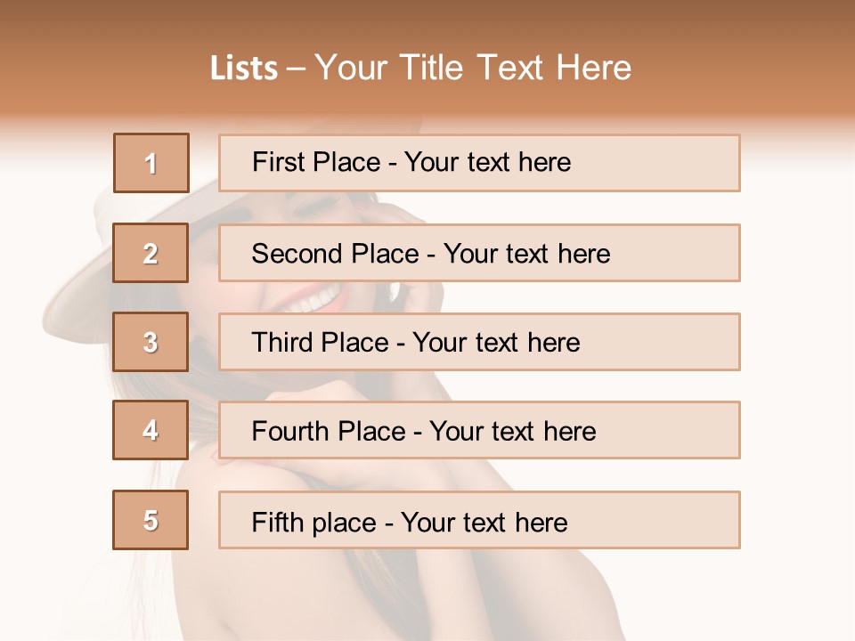 Adult Seductive Women PowerPoint Template