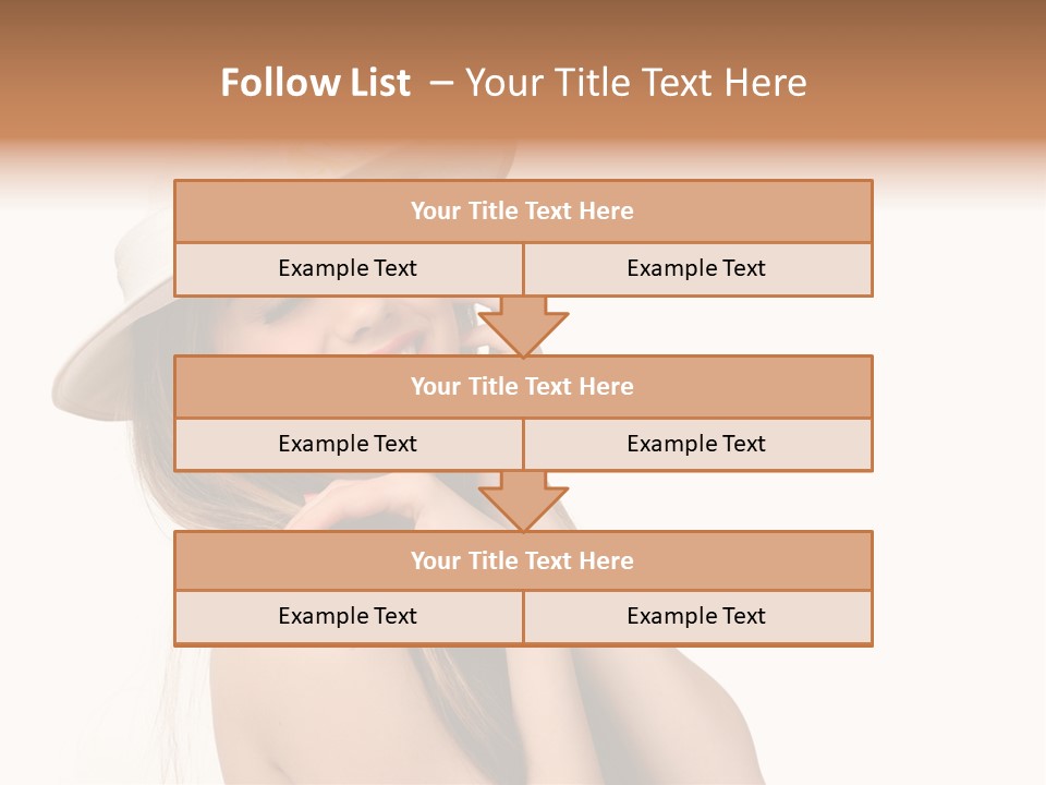 Adult Seductive Women PowerPoint Template