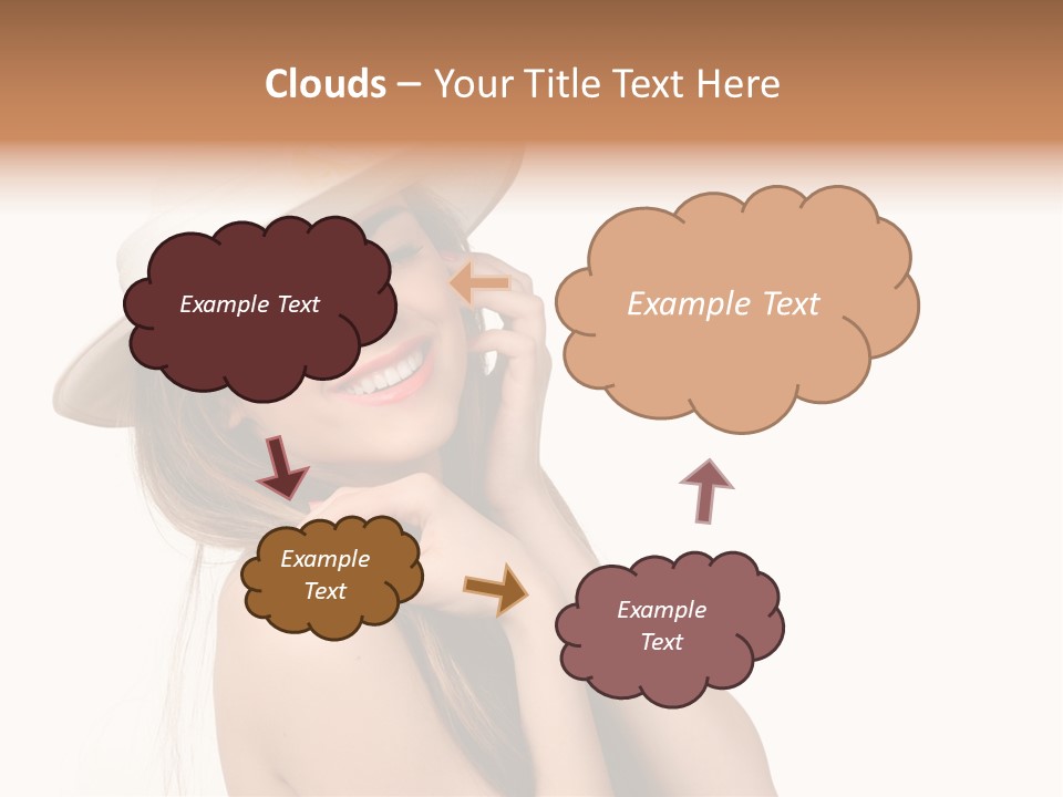 Adult Seductive Women PowerPoint Template