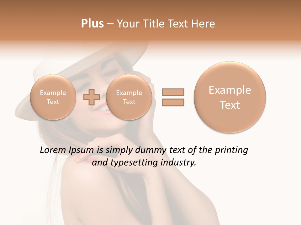 Adult Seductive Women PowerPoint Template