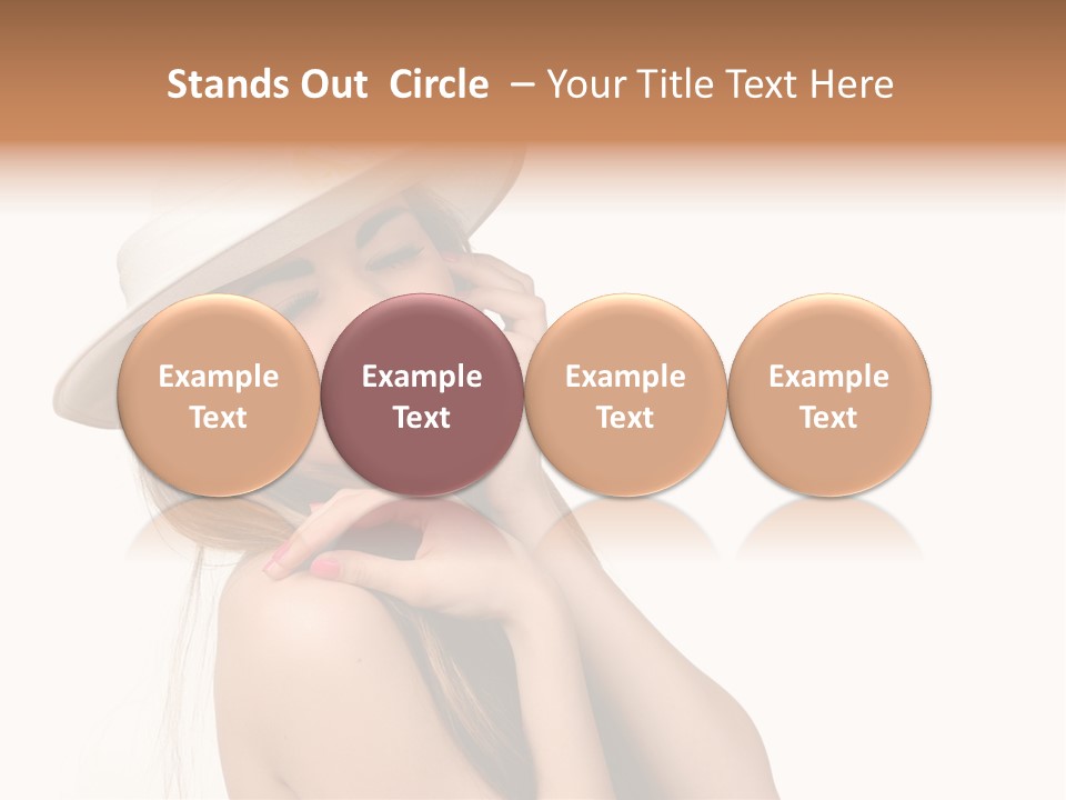 Adult Seductive Women PowerPoint Template