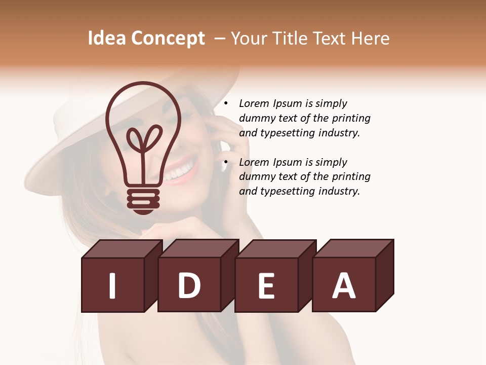 Adult Seductive Women PowerPoint Template