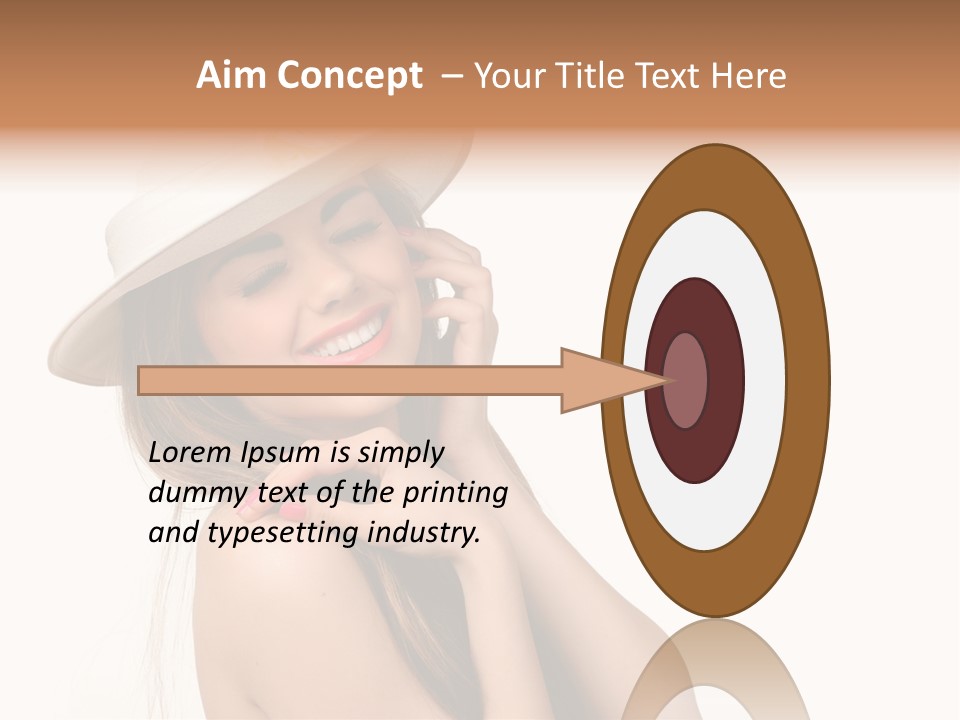 Adult Seductive Women PowerPoint Template