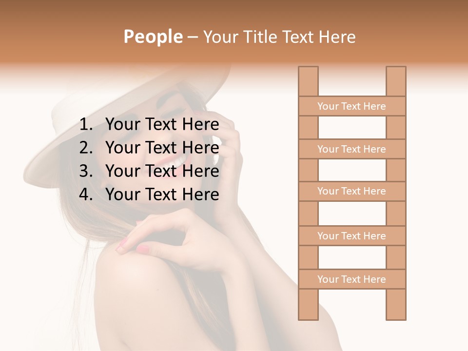 Adult Seductive Women PowerPoint Template
