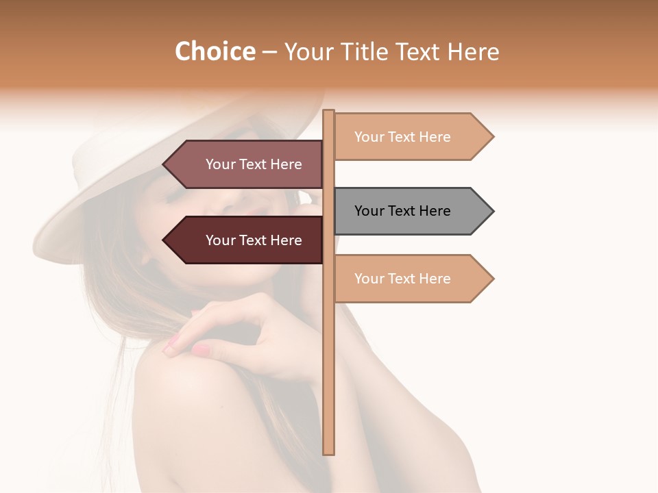 Adult Seductive Women PowerPoint Template