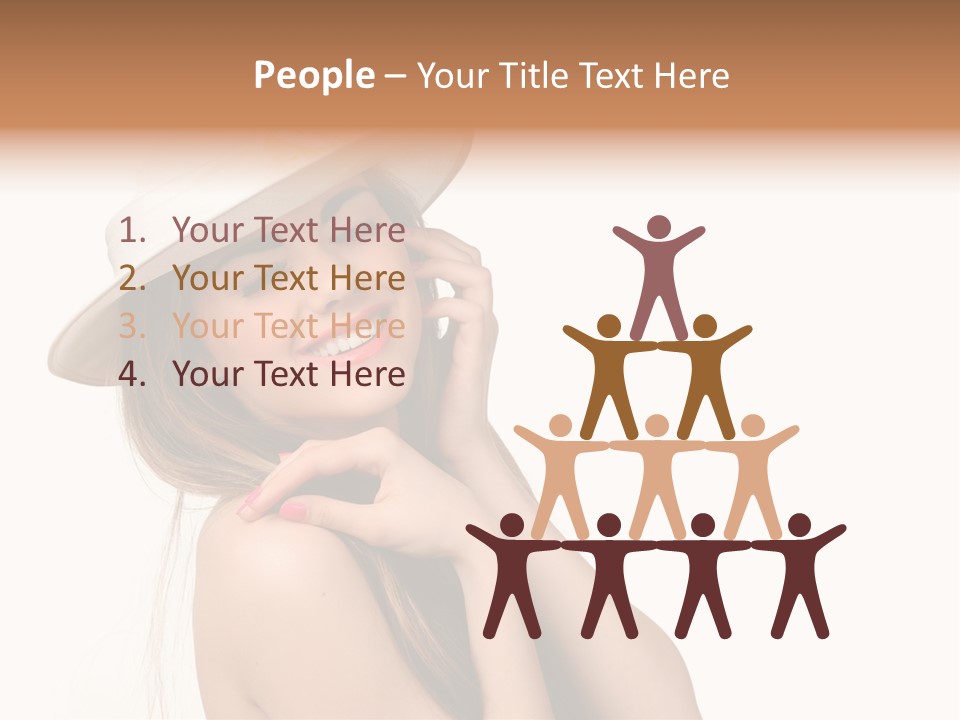 Adult Seductive Women PowerPoint Template