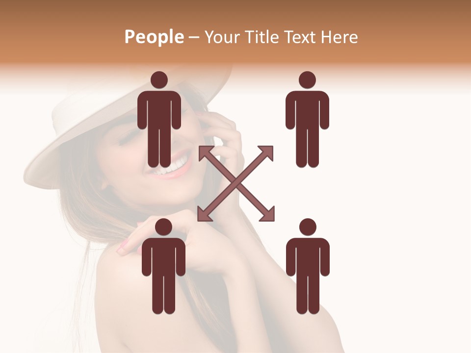 Adult Seductive Women PowerPoint Template