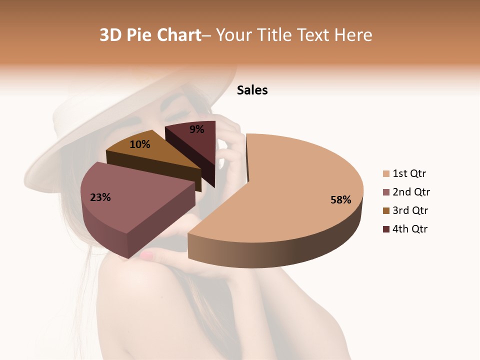 Adult Seductive Women PowerPoint Template