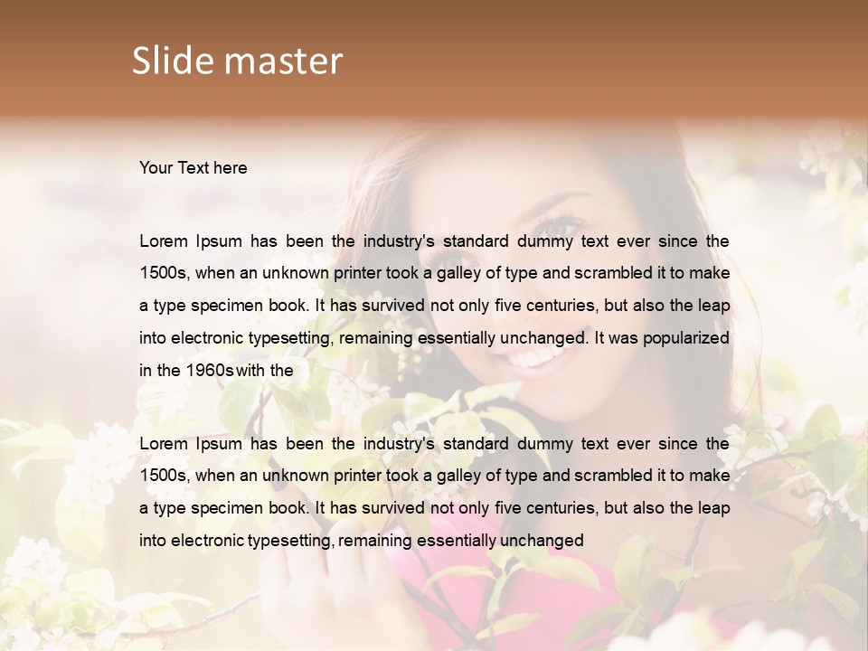 Ideal Pretty Summertime PowerPoint Template