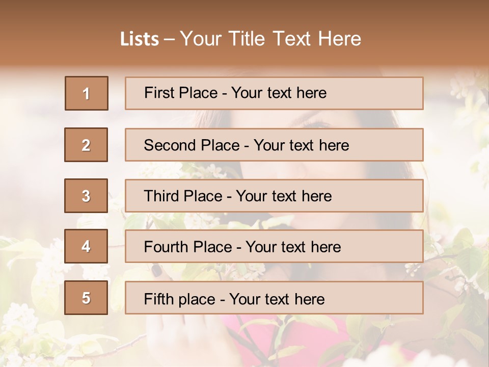 Ideal Pretty Summertime PowerPoint Template