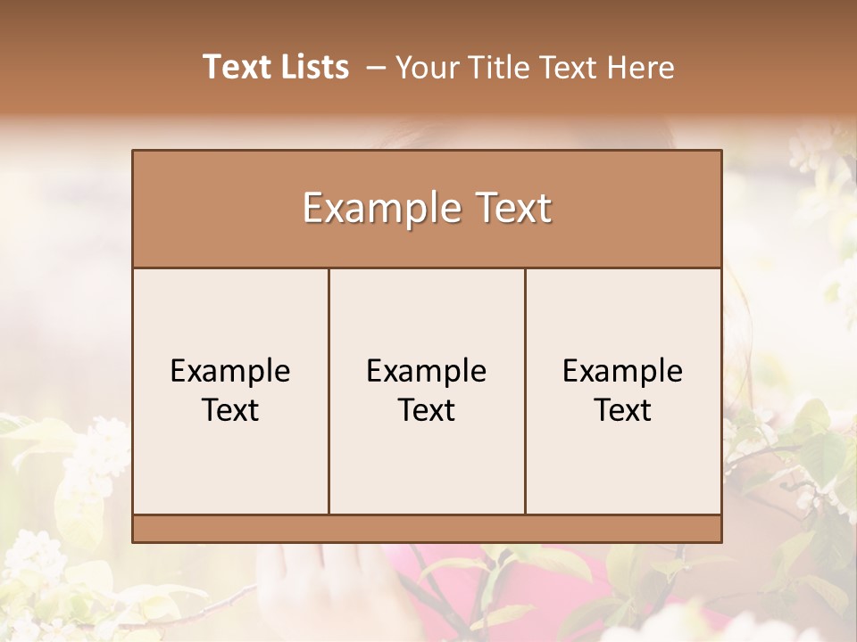 Ideal Pretty Summertime PowerPoint Template