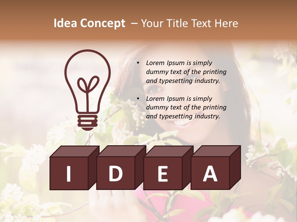 Ideal Pretty Summertime PowerPoint Template