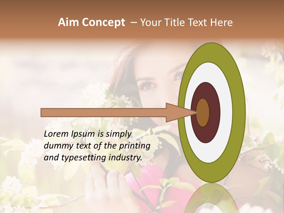 Ideal Pretty Summertime PowerPoint Template