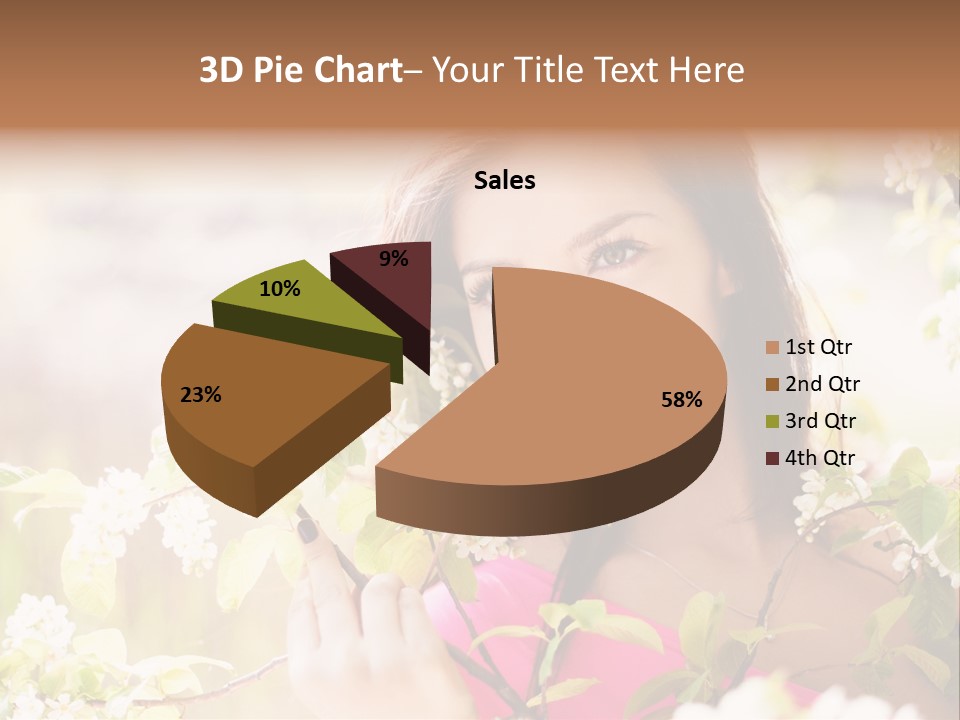Ideal Pretty Summertime PowerPoint Template
