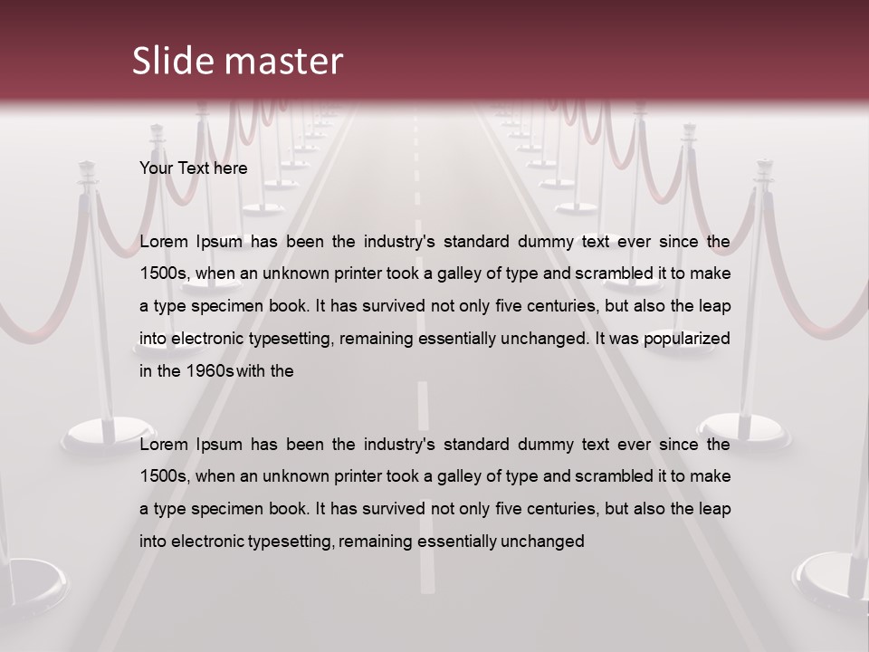 Wave Construction Transportation PowerPoint Template