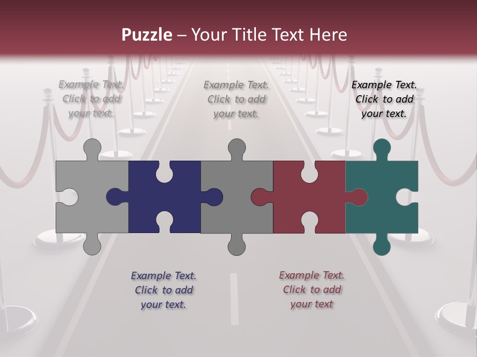 Wave Construction Transportation PowerPoint Template