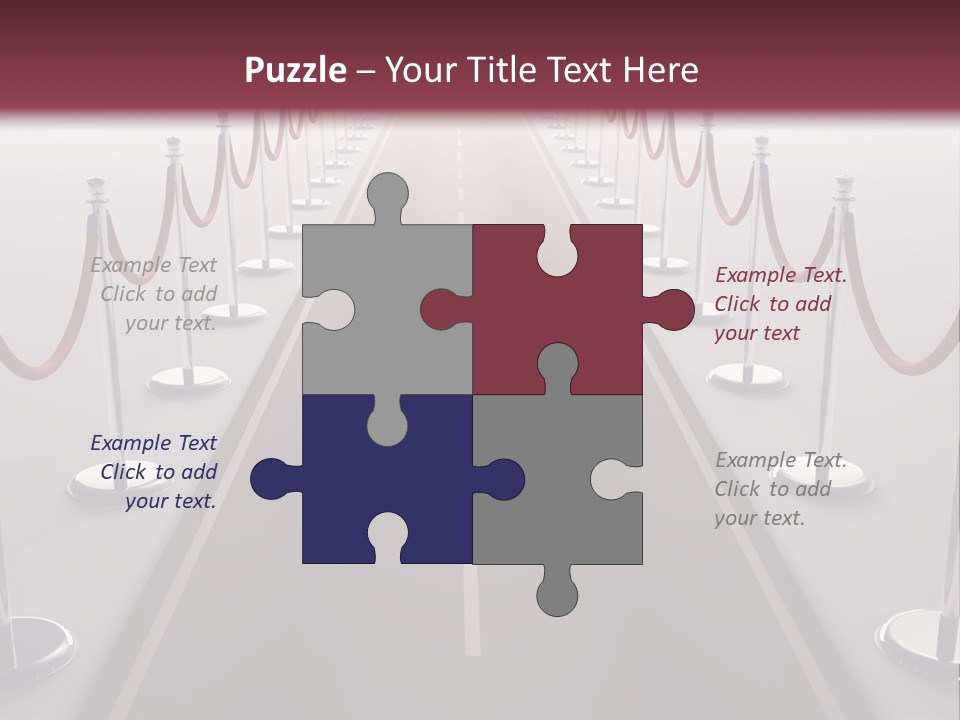 Wave Construction Transportation PowerPoint Template