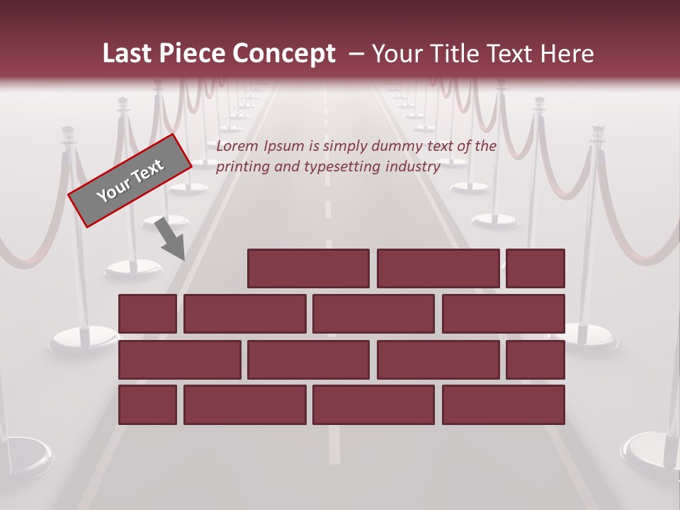 Wave Construction Transportation PowerPoint Template