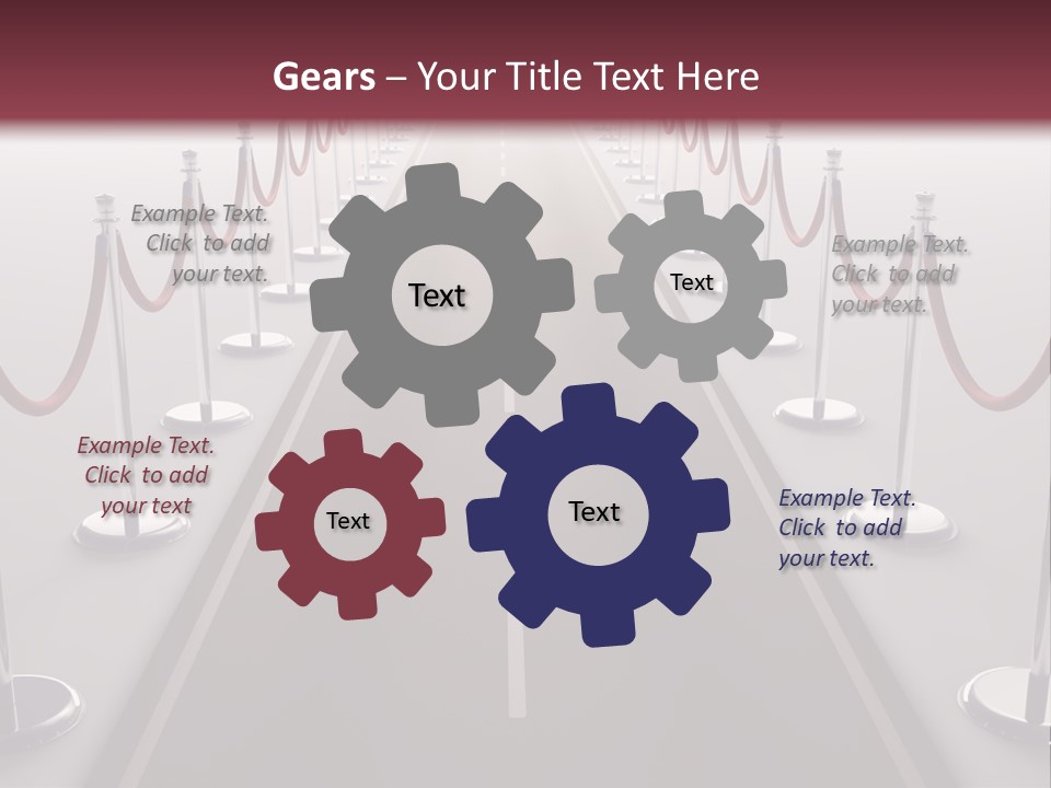 Wave Construction Transportation PowerPoint Template