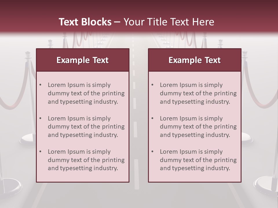 Wave Construction Transportation PowerPoint Template