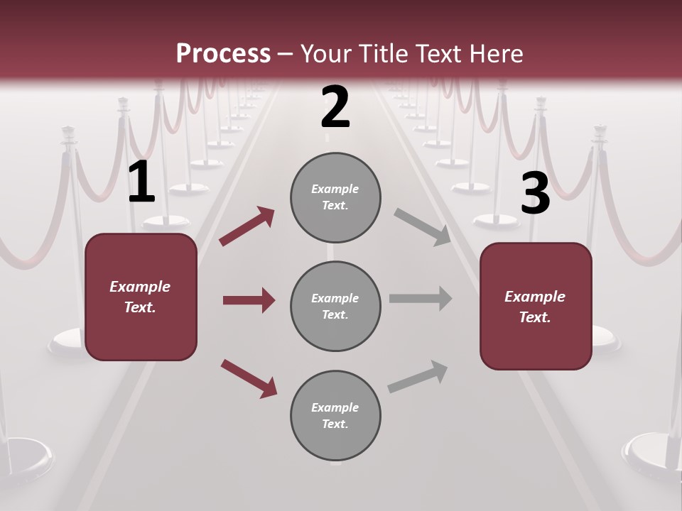 Wave Construction Transportation PowerPoint Template