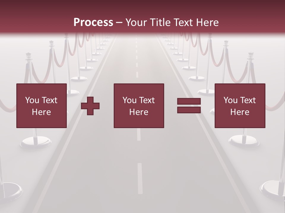 Wave Construction Transportation PowerPoint Template