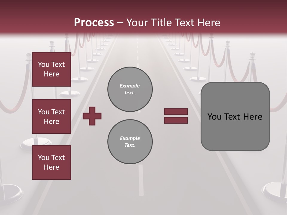 Wave Construction Transportation PowerPoint Template