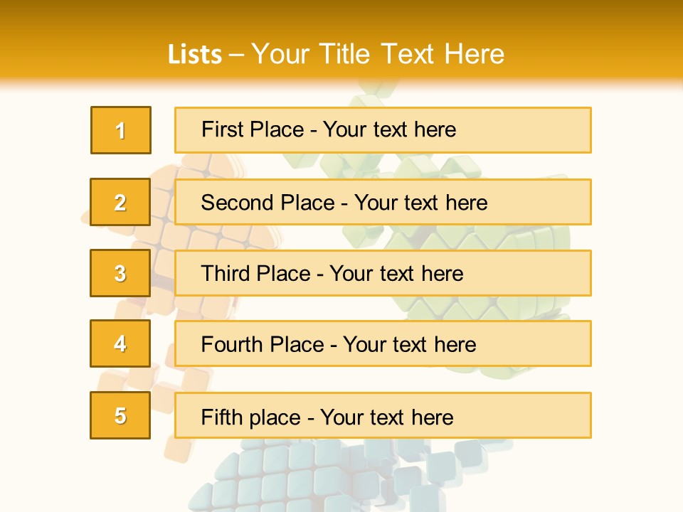 Frame Set Information PowerPoint Template