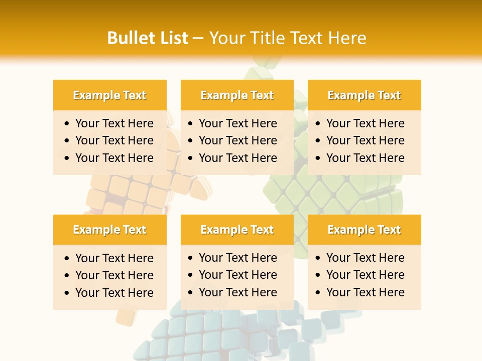Frame Set Information PowerPoint Template