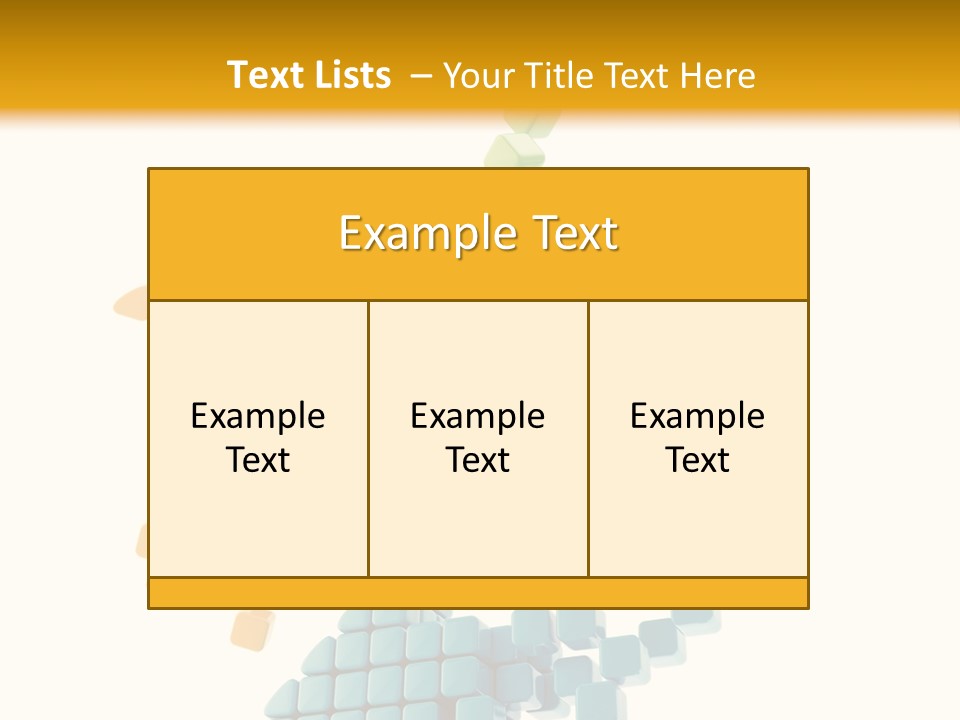 Frame Set Information PowerPoint Template